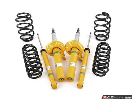 ES#2983786 - 46-183118 - B12 Suspension Cup-Kit - Expertly matched performance Eibach Pro-line lowering springs and Bilstein shock/strut package for a dramatic increase in performance handling. World-famous Bilstein quality with a limited lifetime warranty! - Bilstein - Audi