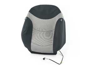 ES#138047 - 52107072954 - Cloth Cover "Space" Backrest - Right - Black and gray cloth seat upper portion; S4MG,S4PN BLACK Sport Seat - Genuine MINI - MINI