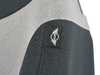 ES#138047 - 52107072954 - Cloth Cover "Space" Backrest - Right - Black and gray cloth seat upper portion; S4MG,S4PN BLACK Sport Seat - Genuine MINI - MINI