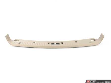 ES#122386 - 51476987059 - Loading Sill Cover - Cream Beige - Genuine BMW - BMW