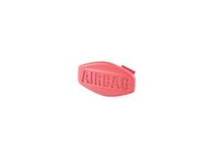 ES#99252 - 51417049306 - Airbag Badge - Bright Red - (NO LONGER AVAILABLE) - Small trim cover located on your door panel - Genuine BMW - 