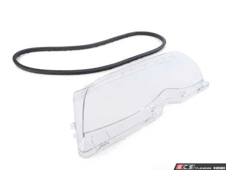 ES#3082298 - 63126923411KT - Headlight Lens & Gasket - Left - Genuine BMW - 