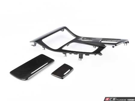 ES#2100999 - 51169206389 - Center console trim set - Anthracite wood - Genuine BMW - BMW