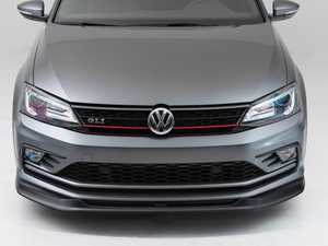 ES#4316902 - 007154LA01-02KT - MK6 Jetta GLI (2016 - 2018) Front Lip Spoiler - Textured Black - In-house engineered to upgrade your exterior styling - ECS - Volkswagen