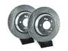 ES#3477762 - K5730-26 - Z26 Street Warrior Brake Kit - Front and Rear - Includes performance drilled and slotted rotors and Power Stop's Extreme Carbon-Fiber Ceramic pads. - Power Stop - BMW
