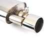 ES#3969383 - SAUB029 - Scorpion Axle-Back Exhaust System - Evo Polished Tips - (NO LONGER AVAILABLE) - 2.50" 304 stainless resonated rear mufflers with dual oval 'Evo' tips - Scorpion - Audi