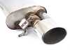 ES#3969383 - SAUB029 - Scorpion Axle-Back Exhaust System - Evo Polished Tips - (NO LONGER AVAILABLE) - 2.50" 304 stainless resonated rear mufflers with dual oval 'Evo' tips - Scorpion - Audi