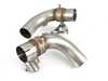 ES#3969611 - SVW054C - resonated cat-back system - Valved with Monaco Quad Ceramic Tips - Built to last with 304 stainless steel and engineered for dyno-proven power gains. - Scorpion - Volkswagen