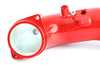 ES#4353025 - sg71444-R - B58TU Charge Pipe - Red  - Replace those weak factory plastic turbo pipes with hard aluminum for increased reliability and performance. Connects the turbo outlet to the intake manifold. - FTP Motorsport - BMW