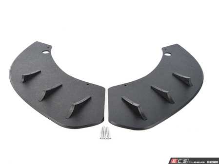 ES#3663845 - E46Minisplit - Front Mini Splitters  - (NO LONGER AVAILABLE) - Set of 2 ABS splitters that attach to the bumper corners - Never Done - 