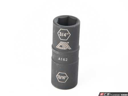 ES#4337902 - CTAA162 - Thin Wall Flip Socket - 3/4 x 13/16" - 1/2" drive in center allows socket to "flip" from one size to another - CTA Tools - Audi BMW Volkswagen Mercedes Benz MINI Porsche