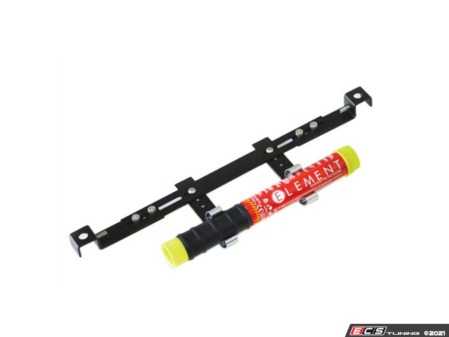 ES#4364591 - ELE-MNT-SRM-B - Universal Seat Rail Extinguisher Mount - Securely mount your E50 Fire extinguisher under either seat with "The Bracketeer" mount - Element - Audi BMW Volkswagen Mercedes Benz MINI Porsche