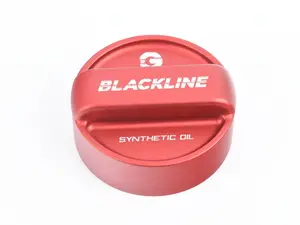 Blackline Performance Oil Cap Cover - Red