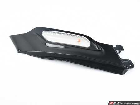 ES#2775556 - 51139812905 - Side Carrier Turn Signal Trim Black Line - Left  - Mounts to the quarter panel location - Genuine MINI - MINI