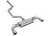 ES#4362397 - UH045-EXA - Unitronic Cat-Back for MK7 & MK7.5 GTI Chrome Tips - Maximum performance, while maintaining a comfortable and unobtrusive exhaust tone inside the cabin. - Unitronic - Volkswagen