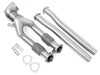 ES#4362393 - UH033-EXA - Unitronic Downpipe w/ Midpipes for 2.5TFSI EVO - Featuring 400 cell high flow catalytic converter - Unitronic - Audi