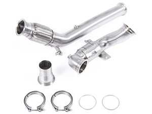 ES#4362392 - UH032-EXA - Unitronic Downpipe for 1.4TSI EA211 - T304 stainless steel tubing - Unitronic - Volkswagen