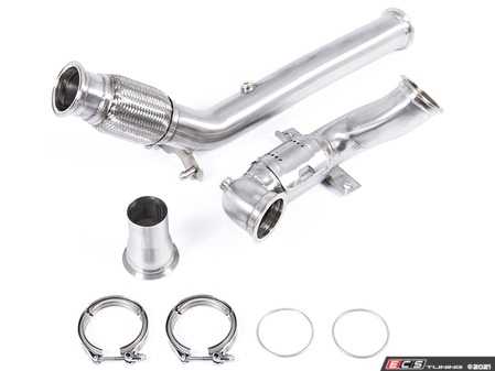 ES#4362392 - UH032-EXA - Unitronic Downpipe for 1.4TSI EA211 - T304 stainless steel tubing - Unitronic - Volkswagen