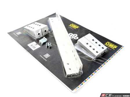 ES#3192055 - HC/666 - Universal brackets | Silver - Mount your OMP racing seat with confidence! - OMP - BMW MINI