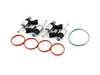 ES#4214866 - 13537528351KT3 - Fuel Injector Kit  - High pressure fuel injector Intake gaskets and throttle body gasket - Assembled By ECS - MINI