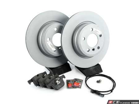 ES#4352534 - 34216864899KT1 - Rear Brake Service Kit - Featuring Zimmermann rotors and ECS EP24 Enthusiast Performance pads. (330x20mm Rotors) - Assembled By ECS - BMW