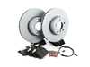 ES#4352530 - 34116792223zfrKT - Front Brake Service Kit - 340x30mm - Featuring Zimmermann rotors and ECS EP24 Enthusiast Performance pads - Assembled By ECS - BMW