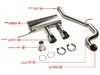 ES#4362317 - UH008-EXA - 3" Cat-Back Exhaust System - T304 mandrel bent stainless steel for high flow and performance - Unitronic - Volkswagen