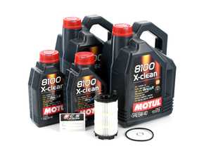 ES#2739141 - 4M0V83KOILKT1 - Oil Service Kit - Premium - Includes 12 liters of Motul 5w-40 synthetic oil, filter, and drain plug sealing washer - Assembled By ECS - Audi