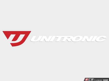 ES#4362333 - UH010-GR4 - Unitronic 20" Sticker - 20" Unitronic window decal - Unitronic - Audi Volkswagen