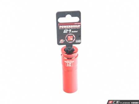 ES#3240752 - 941041 - 1/2" Drive Thin Wall Lug Nut Sockets - 21mm - Keep your high-end wheels looking showroom sharp with these thin wall metric wheel sockets. - Powerbuilt - BMW MINI