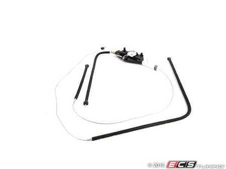 ES#1848229 - 1Y0837461J - Front Window Regulator Repair Set - Left - Restore the driver's side window on your New Beetle - Genuine Volkswagen Audi - Volkswagen