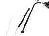 ES#1848229 - 1Y0837461J - Front Window Regulator Repair Set - Left - Restore the driver's side window on your New Beetle - Genuine Volkswagen Audi - Volkswagen