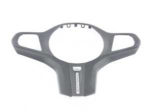 ES#4271602 - 32302471441 - Steering Wheel Cover - Leather/Carbon - Genuine BMW Steering Wheel Trim - Genuine BMW - BMW