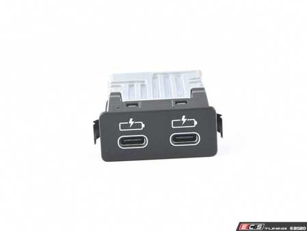 ES#4742527 - 84105A84160 - USB Bush Dual - USB C 2 Ports  - Charges and controls the USB C - Genuine MINI - MINI