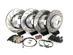 ES#4265644 - 3411K2283802KT1 -  Front & Rear Brake Service Kit - Featuring all Genuine BMW braking components - Genuine BMW - BMW