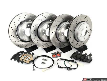 ES#4265644 - 3411K2283802KT1 -  Front & Rear Brake Service Kit - Featuring all Genuine BMW braking components - Genuine BMW - BMW
