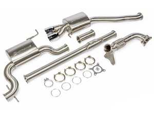 ES#4362373 - UH023-EXA - Unitronic MK6 Jetta/GLI 1.8/2.0 TSI Gen3 3" Turbo-Back Exhaust System - Use all factory exhaust hanger and doesnt require any modification or adjustment. - Unitronic - Volkswagen