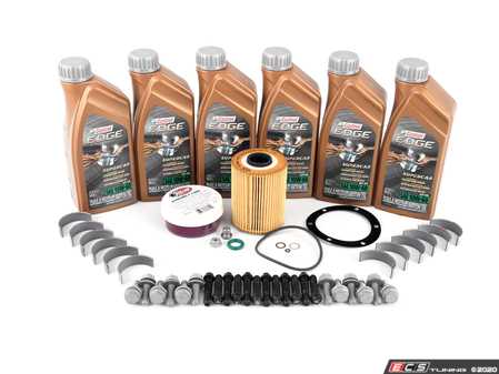 ES#4213415 - 11247835439KT13 - Performance Rod Bearing Replacement Kit - Early S54 - Includes everything needed for a rod bearing service, featuring Turner WPC treated rod bearings and ARP rod bolts. - Assembled By ECS - BMW