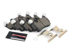 ES#3991190 - Z26-978 - Z26 Extreme Street Rear Brake Pad Set - Carbon-fiber ceramic formula that offers extreme braking performance. Includes hardware. - Power Stop - Audi Volkswagen Porsche