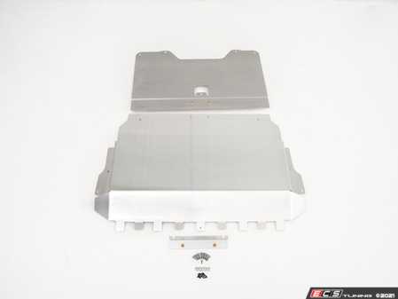 ES#4164547 - 006477la01KT -  Atlas Street Shield Skid Plate Kit - Protect your vehicle's oil pan and other critical powertrain parts with this 3/16" (4.8mm) thick aluminum skid plate - ECS - Volkswagen