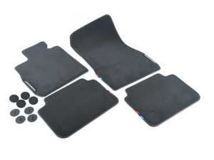 ES#4197979 - 51472468488 - M Performance Carpeted Floor Mats - Front & Rear Set - Protect your carpet with M Performance floor mats! - Genuine BMW - BMW