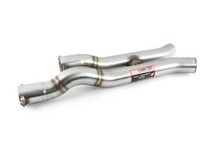 ES#4020223 - 526013 - Center "H-Pipe" Connecting Pipe - Eliminate your resonator for a sportier exhaust tone and connect your Supersprint Section 1 to your muffler. - Supersprint - BMW