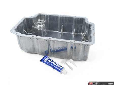 ES#3691206 - 6420101428 - Oil Pan - Sealant Included - Don't let a cracked or damaged oil pan cause oil starvation and engine failure - Rein - Mercedes Benz