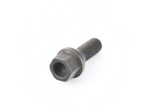 ES#4316529 - 36136781150 - Black Wheel Bolt - Priced Each - Standard size - 12x1.5x26mm - Bremmen Parts - BMW MINI