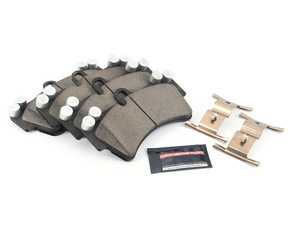 ES#3991189 - Z26-977 - Z26 Extreme Street Front Brake Pad Set - Carbon-fiber ceramic formula that offers extreme braking performance. Includes hardware. - Power Stop - Audi Volkswagen Porsche