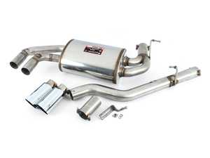 ES#3644759 - 989936 - BMW F26 X4 20i xDrive 2.0i Turbo (184 Hp) 2014 -> Rear exhaust OO80 "Race Tips" - Supersprint - BMW