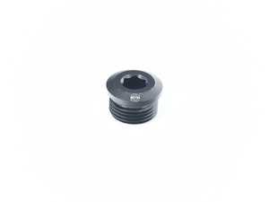 ES#4351978 - VTT-10ORB - VTT CNC ORB Plug - -10AN - Made from CNC 6061-T6 Aircraft aluminum anodized black for a long-lasting finish. - Vargas Turbo Technologies - BMW