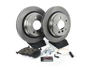ES#3158962 - KOE3125 - Autospecialty Stock Replacement Brake Kit - Rear - Includes all new Autospecialty OE style replacement rotors and Evolution ceramic brake pads. - Power Stop - BMW