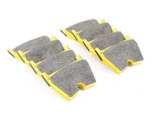 ES#3545952 - 2931RSL1 - RSL1 Yellow Endurance Racing Brake Pads - Front - RSL1 is a low metallic resin bonded material containing steel and acrylic fibers. Its low wear rate and disc friendliness makes this material appropriate for endurance races. - Pagid Racing - Audi