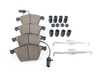ES#3156738 - K2990 - Power Stop Z23 Evolution Sport Front Brake Kit (320mm) - A performance front axle upgrade featuring precision cross-drilled & slotted vented rotors, low-dust carbon-fiber ceramic pads, and integrated pad wear sensors. - Power Stop - Audi